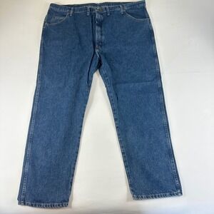 NWT Wrangler Five Star Premium Denim Jeans Mens 48X30 Regular Fit Blue‎